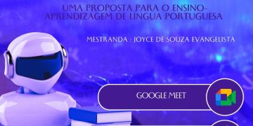 Convite para defesa de dissertação de mestrado de  Joyce de Souza Evangelista